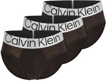 Calvin Klein 3-Pack Slips (NB3073A) black