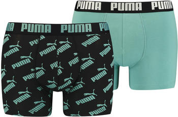 Puma All Over Print Trunks 2-Pack sage combo (100001512-005)