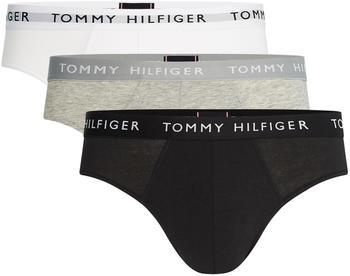 Tommy Hilfiger 3-Pack Logo Waistband Briefs (UM0UM02206) black/heather grey/white