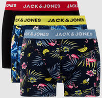 Jack & Jones Trunk "JACFLOWER BIRD TRUNKS 3 PACK NOOS" Packung, 3 Stk.