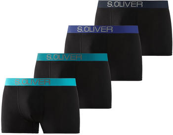 S.Oliver 4-Pack Boxer (14025625) black