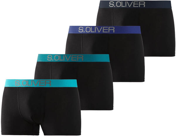 S.Oliver 4-Pack Boxer (14025625) black