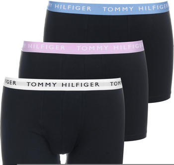 Tommy Hilfiger 3-Pack Essential Trunks (UM0UM02324) lum Lil/white/hydra blue