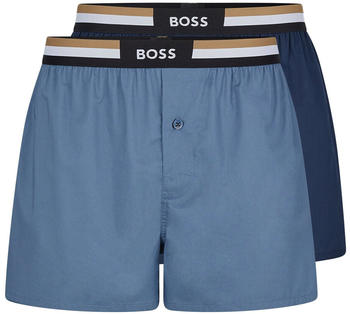 Hugo Boss 2P Boxer Shorts EW (50469762-438) blau