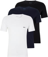 BOSS T-Shirt "Rundhals BOSS ONE" Packung, 3er-Pack, 3 Stk. mit dezentem BOSS