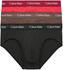 Calvin Klein 3er-Pack Hüft-Slips - Cotton Stretch (U2661G)