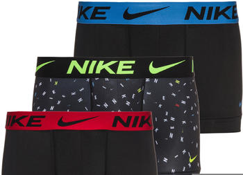 Nike Dri-fit Essential Micro Boxer 3-Pack black (0000KE1156-2NF)