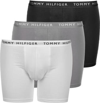 Tommy Hilfiger 3-Pack Logo Waistband Boxer Briefs (UM0UM02204) black/sublunar/white