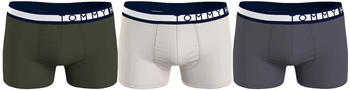 Tommy Hilfiger 3-Pack Logo Waistband Trunks (UM0UM02202) dark ash stone