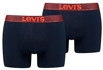Levi's Vintage Heather Cotton Slip Boxer 2-Pack (701203923-007)