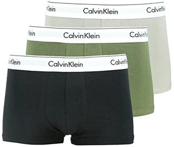 Calvin Klein 3-Pack Trunks (000NB2380A-67A) olive/green