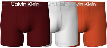 Calvin Klein 3-Pack Boxershorts (000NB2971A) red carpet/white/samba