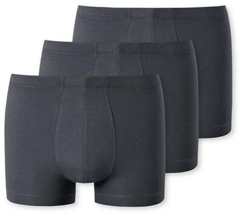 Schiesser Uncover 3-Pack Shorts (174362) dark grey