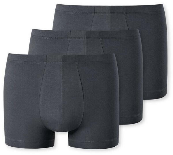 Schiesser Uncover 3-Pack Shorts (174362) dark grey