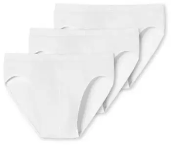 Schiesser Uncover Supermini Slips 3-Pack (174361) white