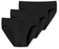UNCOVER BY SCHIESSER 3er-Set: Slips in Schwarz - XXL