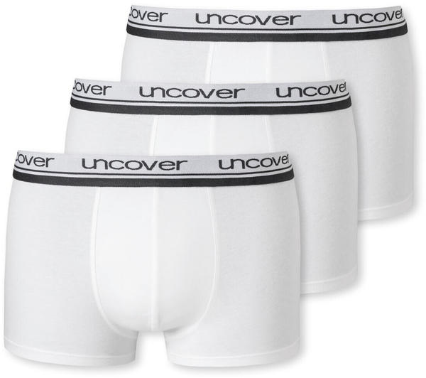 Schiesser Uncover Retro Shorts 3-Pack (173905) white