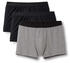 jet black: Calida 3-Pack Natural Benefit New Boxer (26341)