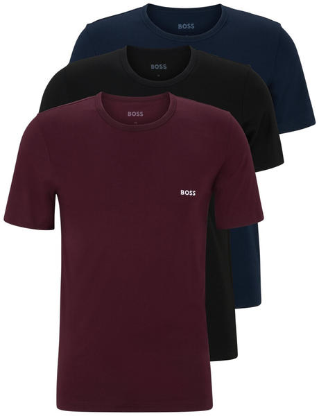 Hugo Boss Classic Short Sleeve Round Neck T-Shirt 3 Units (50475286-973)