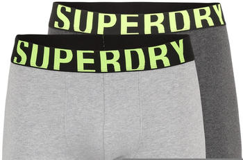 Superdry Dual Logo Trunk 2-Pack grey (M3110340A-6PK)