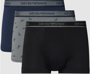 Emporio Armani 3-Pack Core Logoband Trunks (111357-2F717-8721)