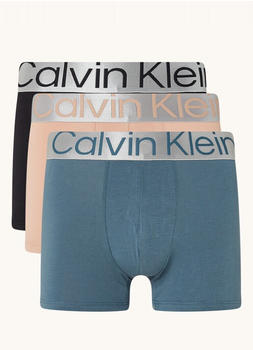 Calvin Klein 3-Pack Steel Cotton Trunks (NB3130A-6VT)