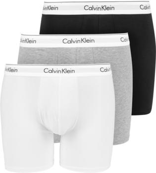Calvin Klein 3-Pack Boxershorts (000NB2381A) black/white/grey