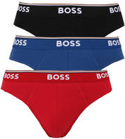 BOSS Slip "Brief 3P Power" 3 Stk. Elastikbund mit Logo