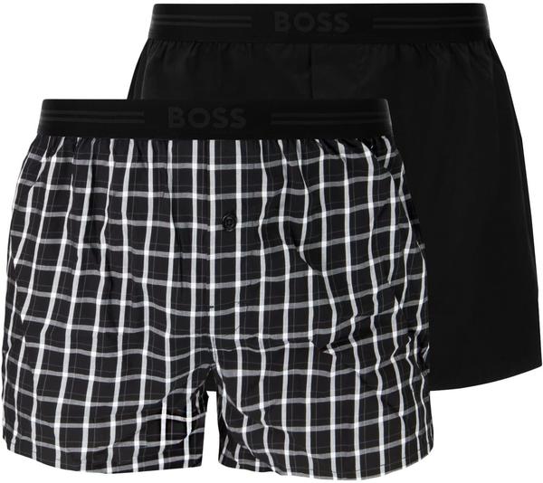 Hugo Boss 2P Boxer Shorts EW (50469771) black