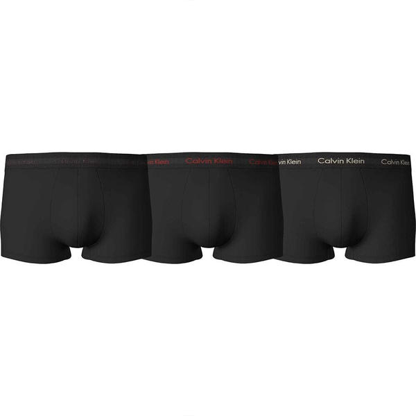 Calvin Klein Low Rise Boxer 3 Units (U2664G-CQ7) schwarz