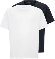 BOSS Rundhalsshirt "B-TShirtRN 2P Comfor" Packung, 2er-Pack, 2 Stk. mit tonalen...