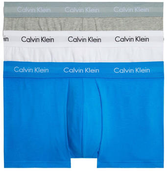 Calvin Klein Low Rise Boxer 3 Units (U2664G-E3H) blau