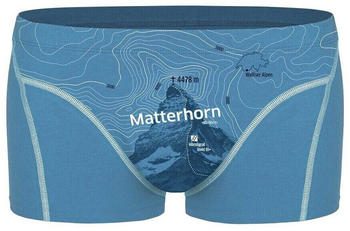 Ein schöner Fleck Erde Boxershorts Matterhorn himmelblau