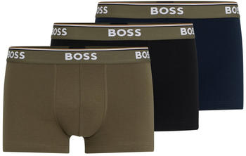 Hugo Boss Trunk 3P Power 50499420 Schwarz / Dunkelgrün / Dunkelblau