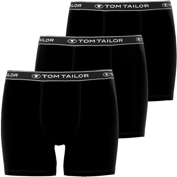 Tom Tailor Herren Long-Pants uni 3er Pack (070788-9303) black-black-black