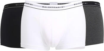 Baldessarini Herren Short-Pants melange 3er Pack (090002-0831) grau-dunkel-melange