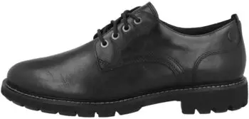 Clarks Batcombe Tie black leather