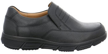 Jomos Freizeitschuh Slipper Glattleder schwarz