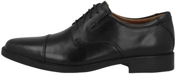 Clarks Halbschuhe Tilden Cap schwarz 261103097