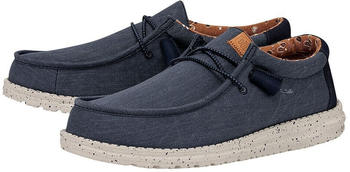 Dude Wally Washed Canvas Navy
