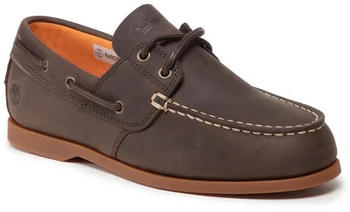 Timberland Cedar Bay Boat Shoe TB0A29YG931 Dk Brown Full Grain