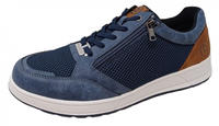 bugatti Sneaker, Freizeitschuh, Halbschuh, Schn&uuml;rer mit Kontrastbesatz an der Ferse