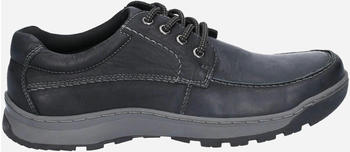 Hush Puppies Tucker Schnürer Memory Foam Leder Mokassin Schuhe marineblau