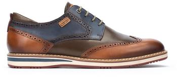 Pikolinos Avila Lederschuhe braun marineblau