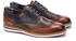 Pikolinos Avila Lederschuhe braun marineblau