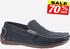 Hush Puppies Roscoe Herren Memory Foam Slipper marineblau