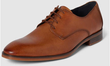 LLOYD Lederderbys Strukturmuster Modell 'OHIO' Cognac
