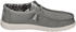 Dude Slipper WALLY CANVAS 40700 hellgrau
