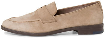 Marco Tozzi Slip-on taupe Wildleder