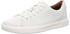 Clarks Un Costa Lace Halbschuhe weißes Leder
